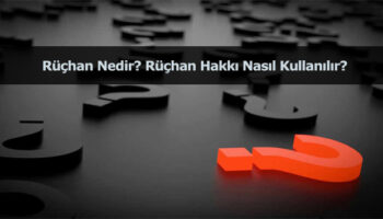 rüçhan hakkı nedir