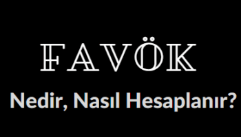 favök nedir favök değeri nasıl hesaplanır