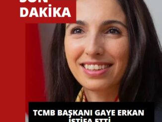 TCMB Başkanı Hafize Gaye Erkan istifa etti